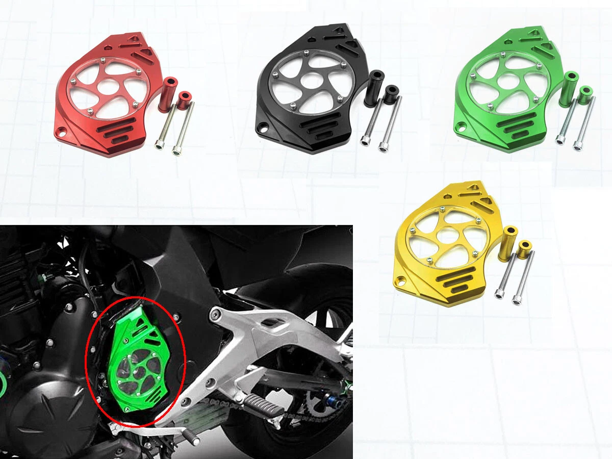 Front Sprocket Chain Guard Cover Side For Kawasaki ER6N Ninja 650
