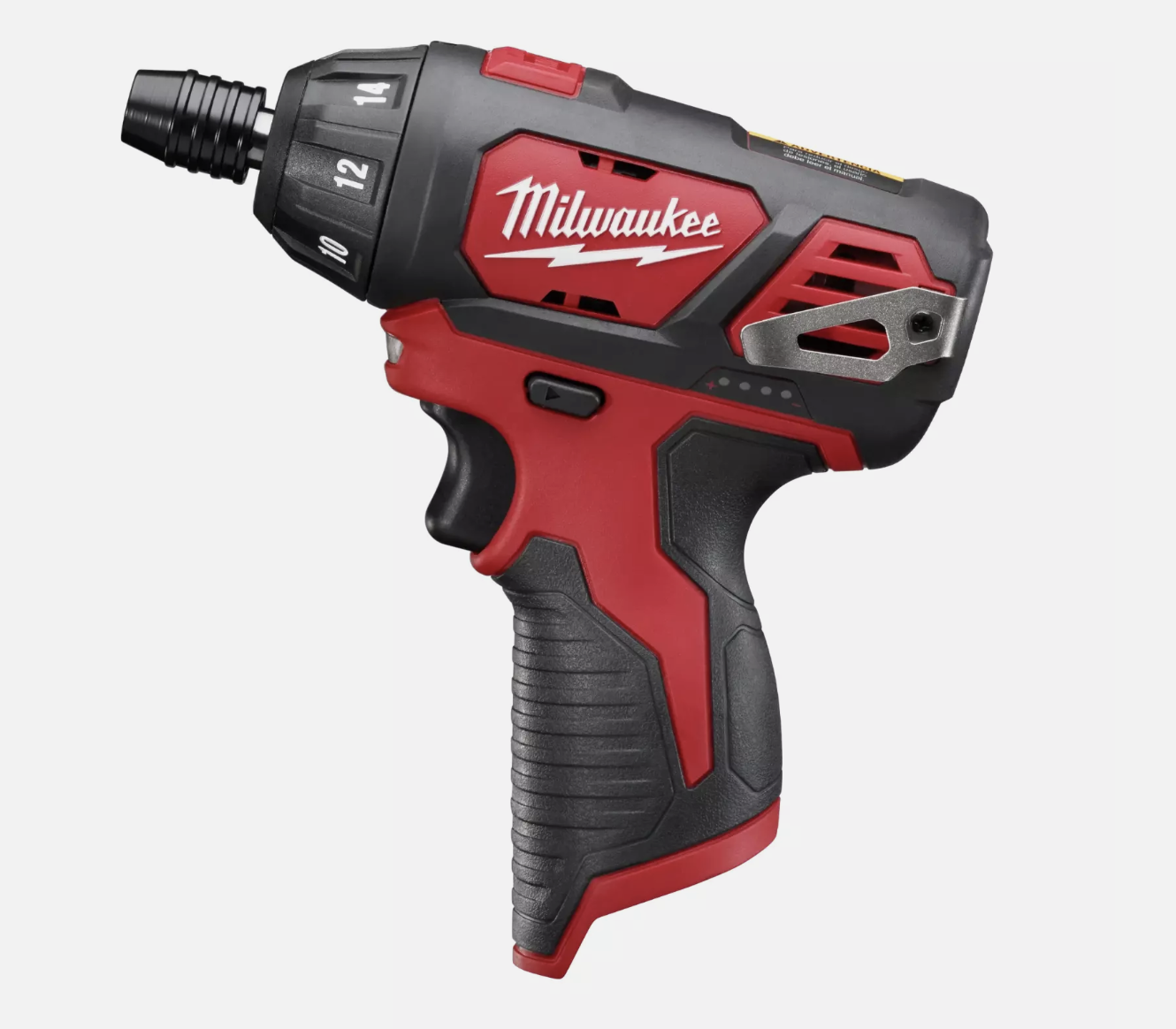Milwaukee M12 2401-20 12V Cordless 1/4 Hex Screwdriver Tool Only
