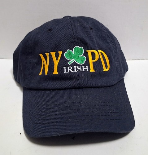 ELIDAN NYPD NEW YORK POLICE DEPARTMENT IRISCHE BESTICKTE STRAPBACK KAPPE MÜTZE