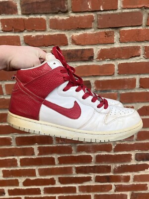 Size 13 - Nike Dunk High White - 317982-161 for sale online