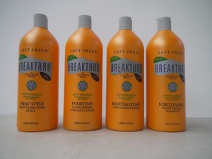 Optimum Breakthru 4 Stage Hair Care Set Shampoo Conditioner Etc 4