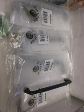 4 Top Knobs TK885 BLK Brixton 6-5/16" Center to Center Handle Cabinet Black