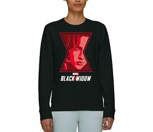 Marvel Studios Black Widow Rojo Personaje De Unisex Negro Sudadera Gráfico  Adulto | eBay
