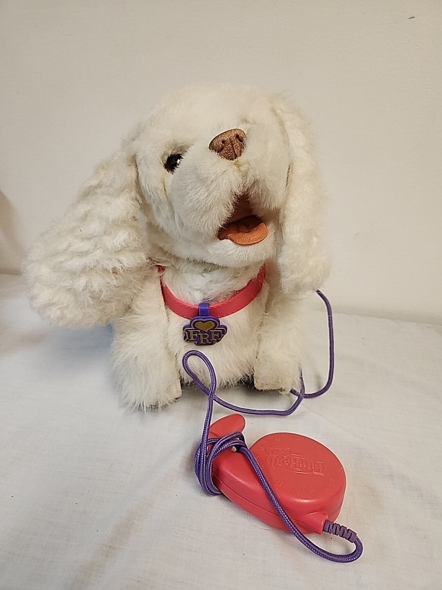 FurReal Friends GoGo My Walkin' Pup Walking Puppy Dog White w Leash Works