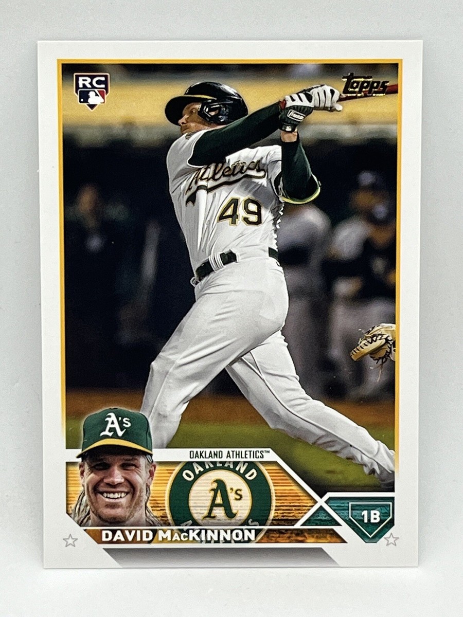2023 Topps Series 1 David MacKinnon Golden Mirror SSP Oakland