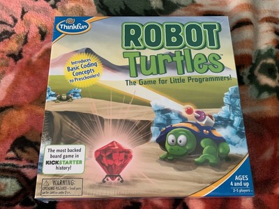 Robot Turtles Board Game Basic Coding Concepts for Preschoolers Thinkfun