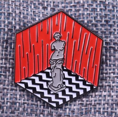Pin's Pins Metall Twin Peaks La Loge Noire Black Lodge David Lynch (Ref b)