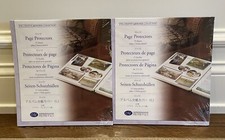 Lot Of 2 Packs Creative Memories 12 X 12 Page Protectors - Original Old Size