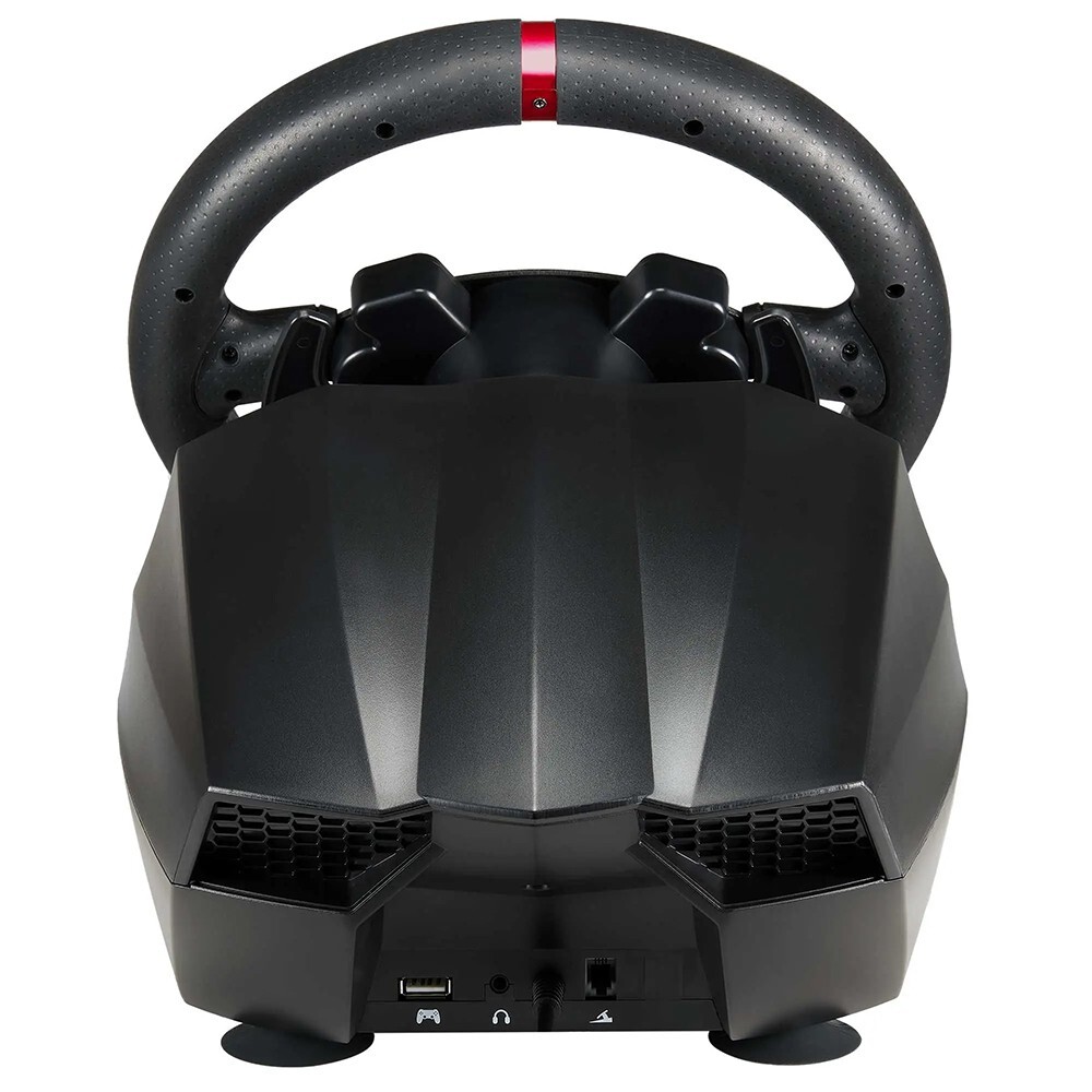 Subsonic GS 950X Universal Gaming Steering Wheel with Vibration, Pedals