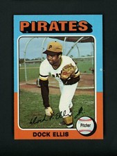 Dock Ellis 1975 Topps - Pittsburgh Pirates #385 NM-MT