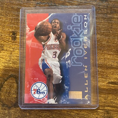1996-97 Skybox Premium Allen Iverson NBA Rookie Card RC and