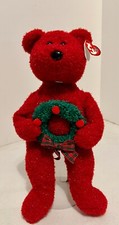 Beanie BUDDIES Christmas 2006 Holiday Teddy 15'' Teddy Bear. Exc. Cond. NOS 