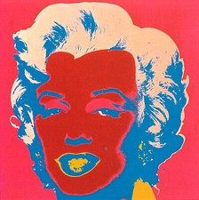 Andy WARHOL "Marilyn" 1985 Sunday B. Morning screenprint