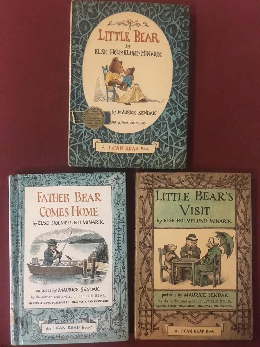 FATHER BEAR/LITTLE BEAR 3 Books by Else Minarik/Maurice