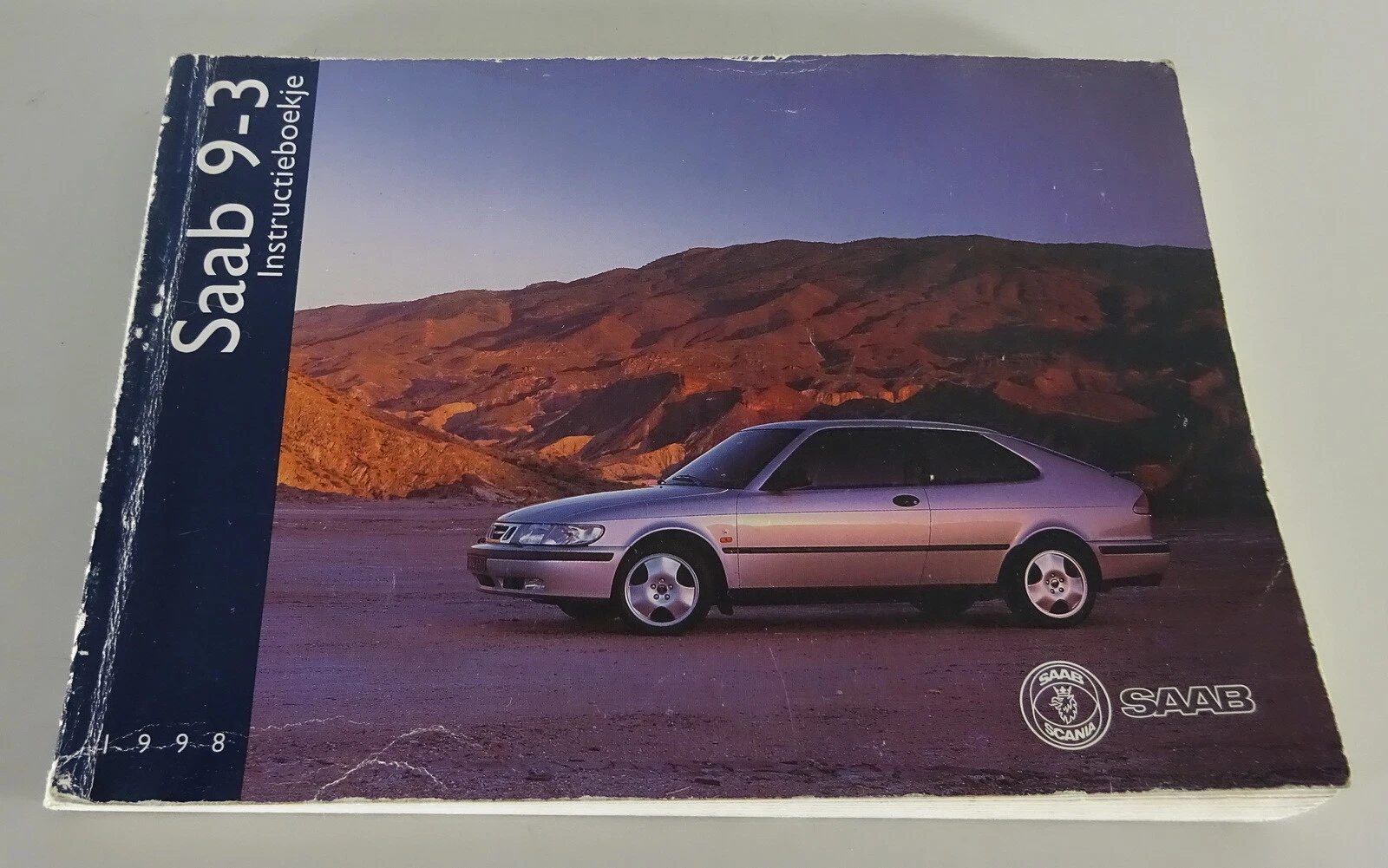 Instruction manual Saab 9-3 + Cabrio Model Year 1997
