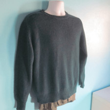 Brian MacNeil Sportswear  Mens Size M Vintage Washable Wool Pullover Sweater