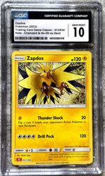Zapdos 012/034 Trading Card Game Classic Holo