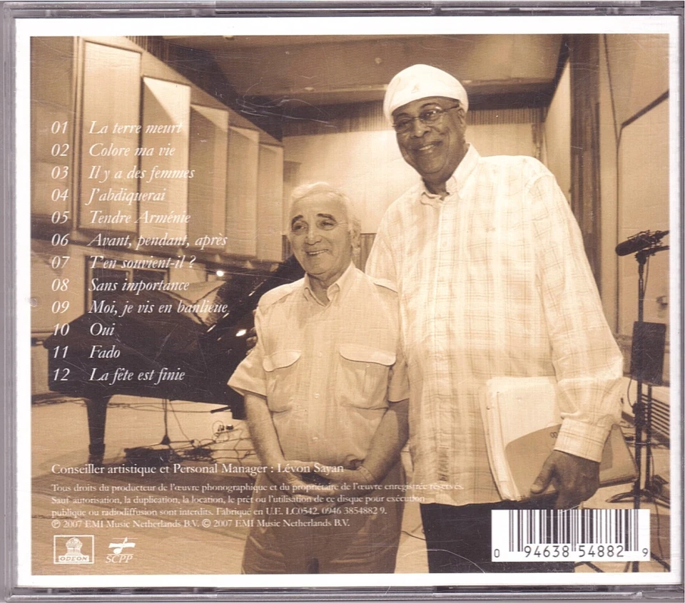 Charles Aznavour - Colore ma vie (CD 2007) - Bild 2 von 3