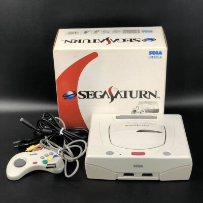 Sega Saturn Console System white HST-3220 Choose type Used