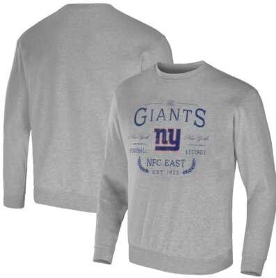 MEN'S New York Giants NFL x Darius Rucker Fitted Pullover Sweatshirt Size  Large