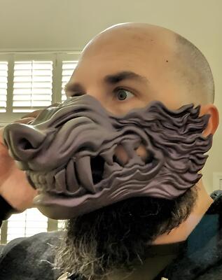 Halbrealistische Wolf Maske Kostüm Cosplay Requisite Unisex Erwachsene japanischer Stil