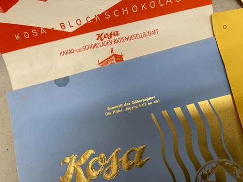 24 WEHRMACHT MARKETENDER RATION SCHOKOLADE KAFFEE JNHALT BONBONS SALZ MEHL KOSA - Picture 10 of 24