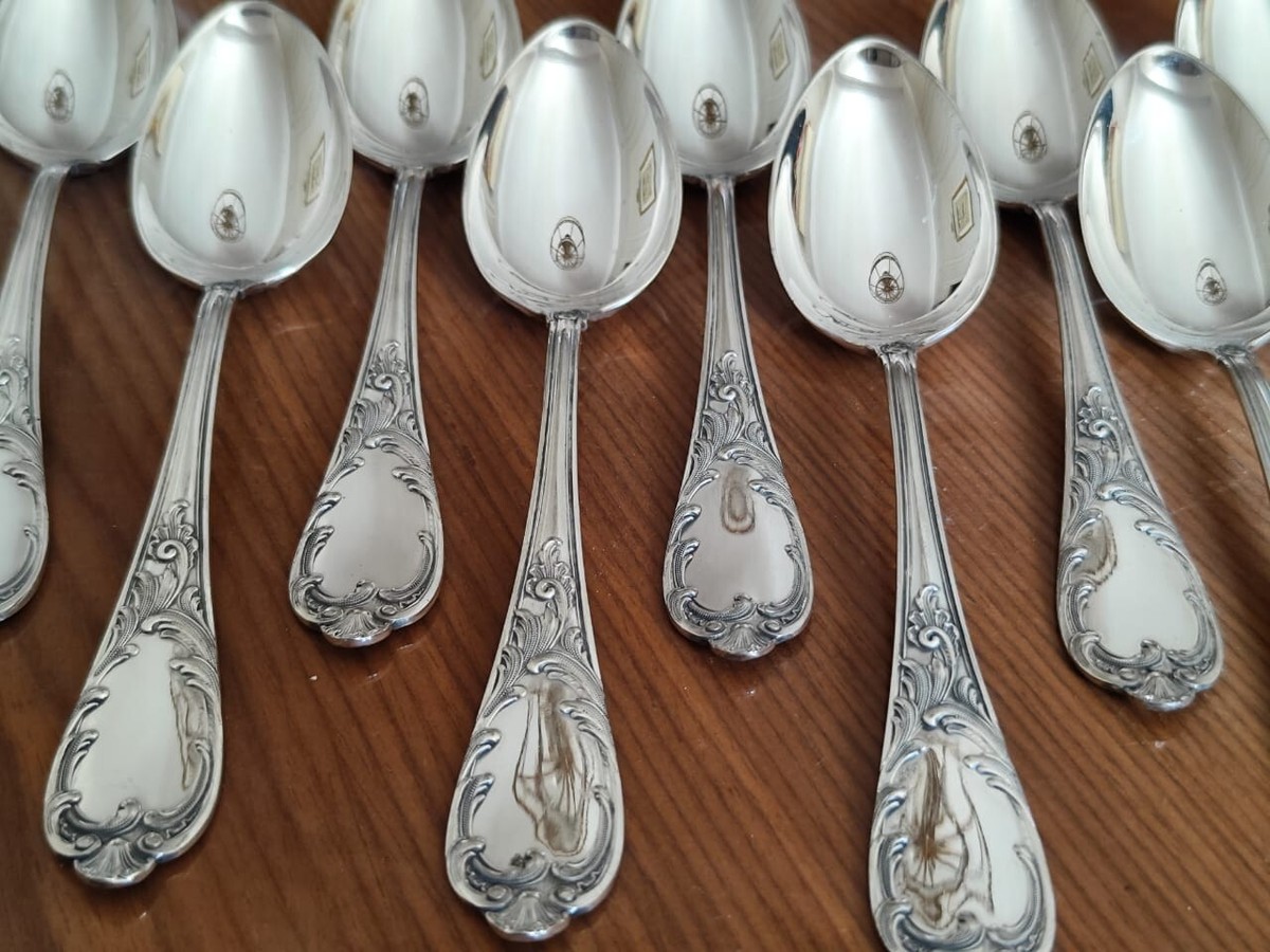 12 Alpacca ABS Cutlery Large spoons 21.7 cm made in Germany | eBay