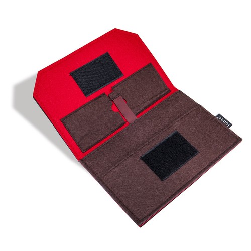 Felt Fabric Sleeve Case Cover,iPad,Tablet,Documents 3 Pockets.6 Colors 2 Sizes - 第 22/38 張圖片