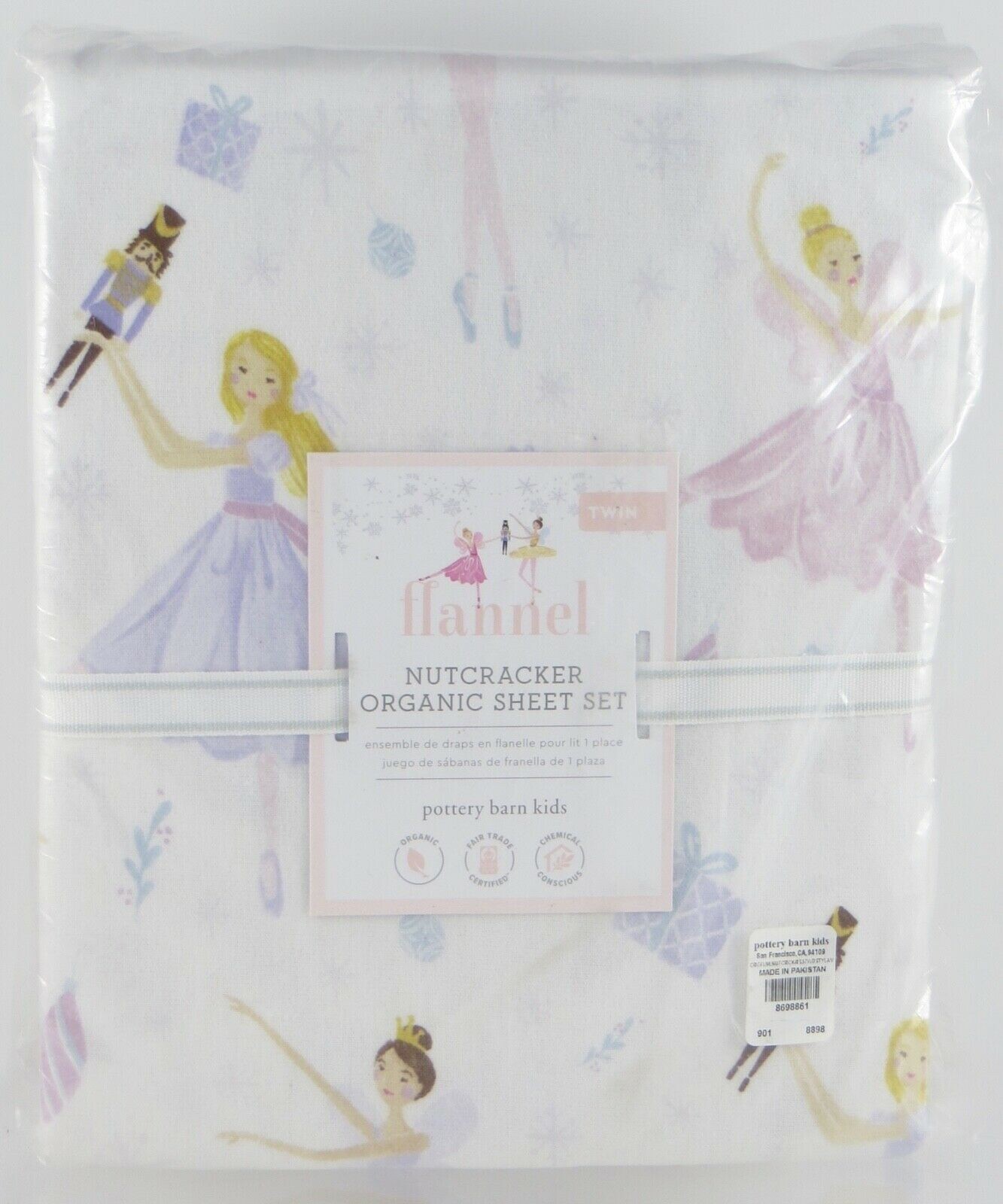 Pottery Barn Kids Nutcracker Flannel Tiendamia Com
