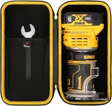 Mchoi Hard Portable Case Compatible with DEWALT 20V Max XR Cordless Router (DCW6
