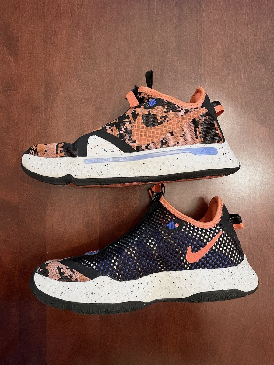 Nike PG 4 Paul George Basketball Shoes Mens 9.5 Digital‎ Camo CD5079-200 Nike PG 4 Digi Camo Paul George Boys Basketball Shoes CD5079  main image 2