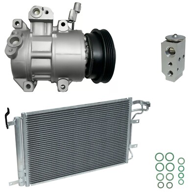 RYC Reman AC Compressor Kit With Condenser AEG350 Fits Kia Spectra5 2.0L 2009