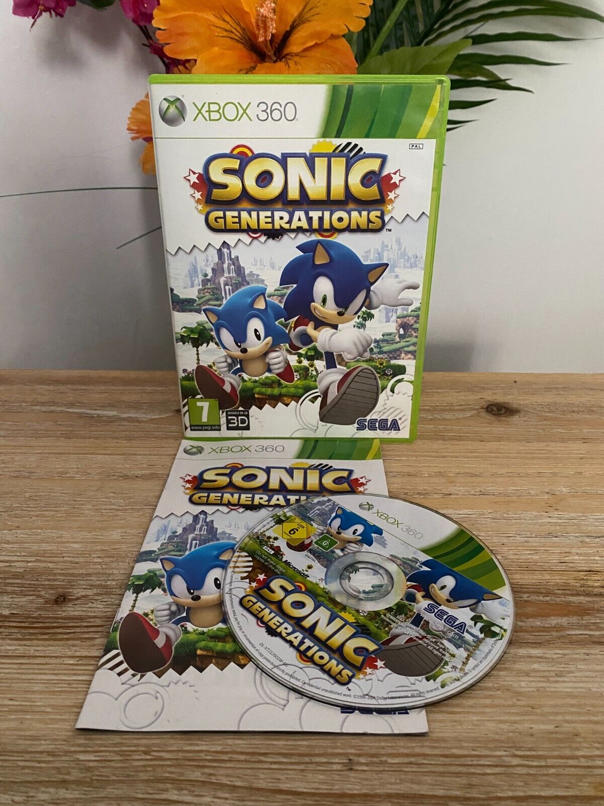 Jeu XBOX 360 - Sonic Generations - PAL - Complet