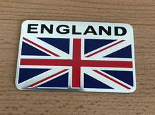 Car Badge Sticker Decal UK Flag Emblem van truck Metal aluminium UK seller