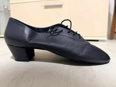 Freed of London Dance Ballroom Latin Herren Schwarze Schuhe Tanzschuhe Gr. 43