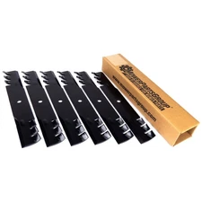 6 USA Mower Blades Snapper 7075771, 1-7043, 7075771BZ, 7075771BZYP, 32" 48" Deck