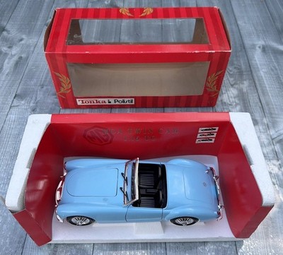 Polistil Tonka MG MGA Twin-Cam 1959 Iris Blue Maßstab 1:16 Diecast Vintage 1980er