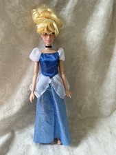Disney Store Exclusive Cinderella Classic Doll articulated arms glitter