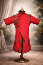 Medieval Sleeveless Gambeson Padded Armor Vest LARP SCA Reenactment Jacket