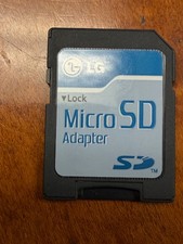 LG micro SD to SD SDHC SDXC Adapter