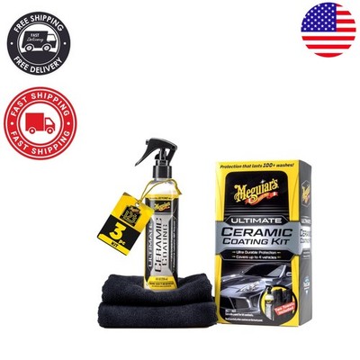 Ultimate Car Ceramic Coating Kit - Easy Application & Minor Defect Concealment