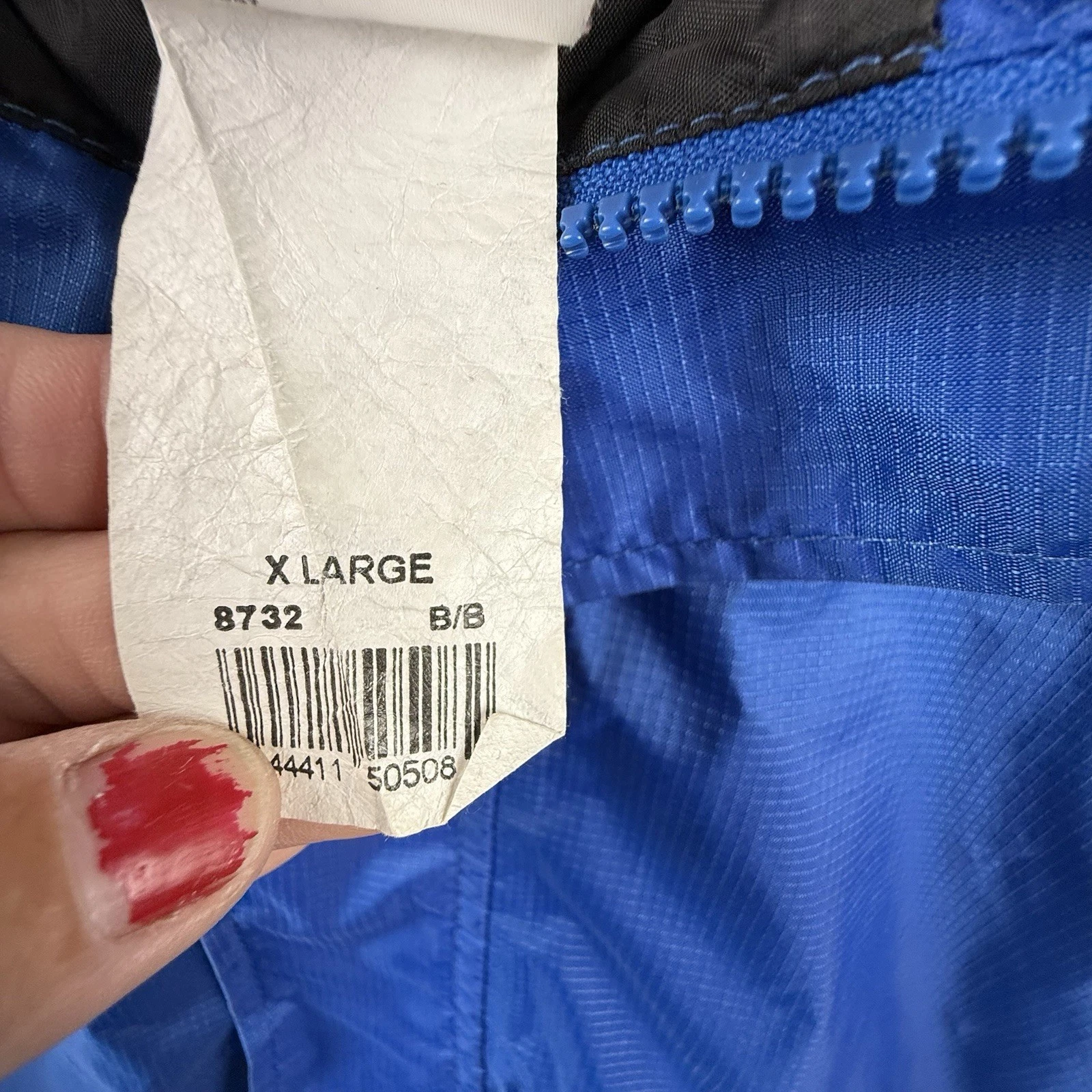 Stearns Rain Jacket Men’s XL Blue Nylon Dry Wear - product detail image 6