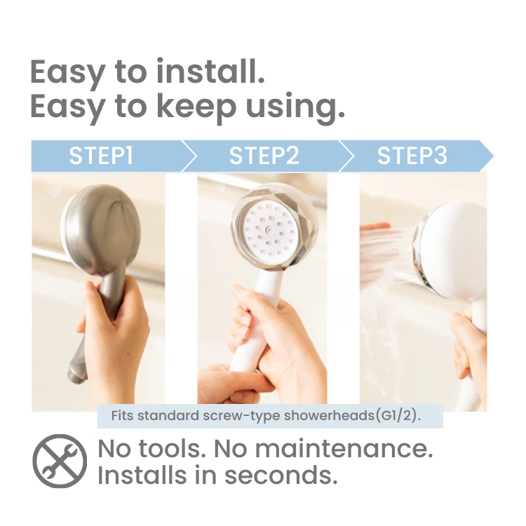 バス・洗面所用品 Nano Bubble Shower Premium Arromic Nano Bubble Shower Premium Arromic 【公式通販】