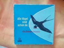SPIKA Bilder Domino "Alle Vögel sind schon da" DDR Spiel Kinderzimmer Buchstaben