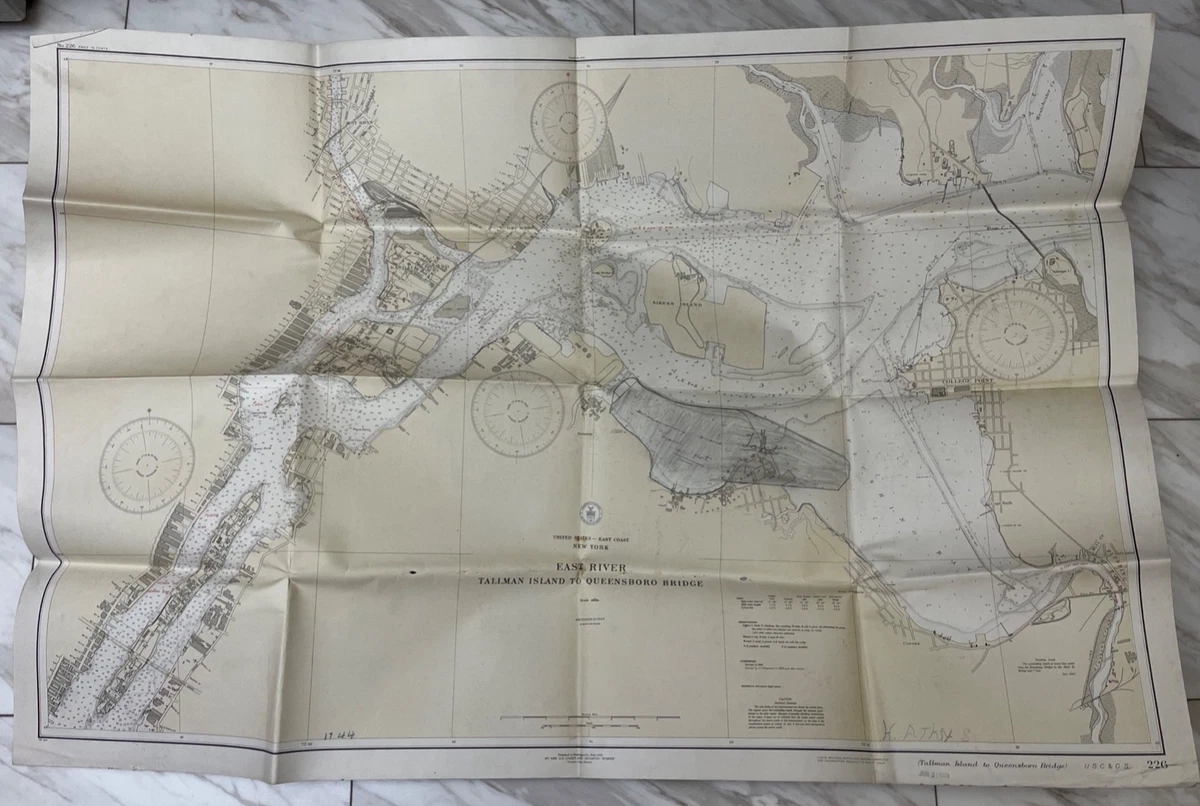 Vintage Original Antique Maritime Navigational Charts for sale | eBay