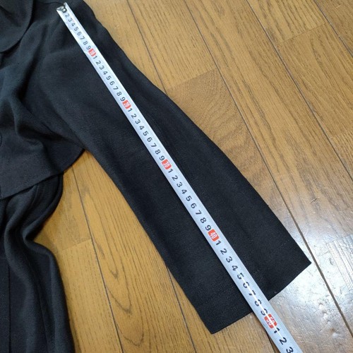 USED FENDI BLACK COAT FOR SPRING/AUTUMN (WOMEN'S) GOOD - Foto 6 di 10