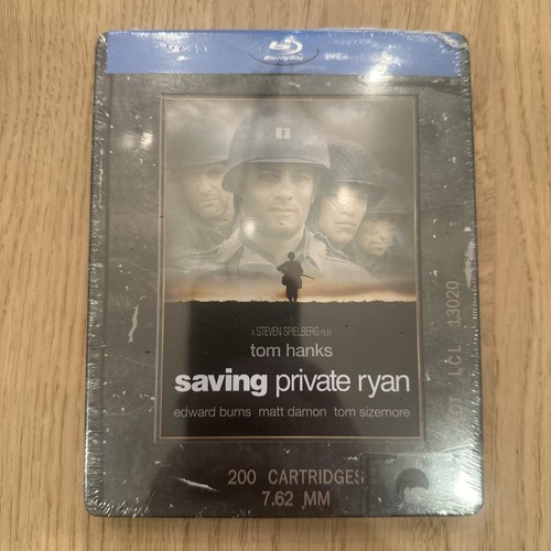 Saving Private Ryan Steelbook Blu-ray Limited Edition Brand New with Protector - Picture 3 of 6