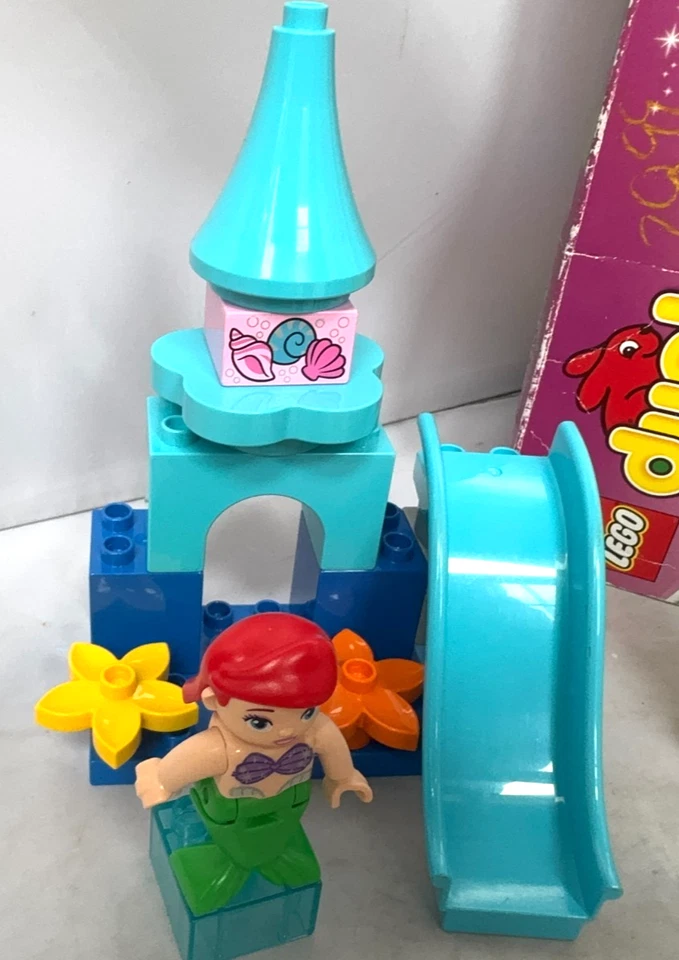 Lego Duplo Disney Princess 10596 Retired COMPLETE Ariel Cinderella Snowwhite Box - Image 2 of 4