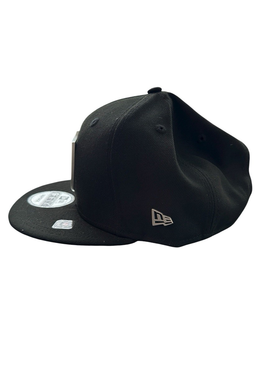 Rare Pewter Shield Las Vegas Raiders New Era 9fifty Snapback Hat