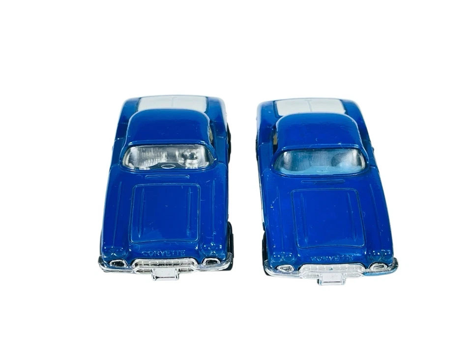 Matchbox Lesney Superfast (2) Varied MB71 1962 Chevy Corvettes w/Yellow Boxes - Image 2 of 4